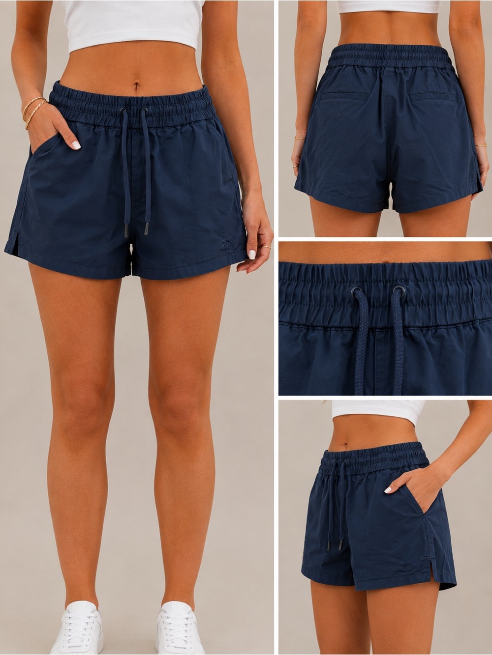Southern Tide Navy Pull-On Shorts – Size Small